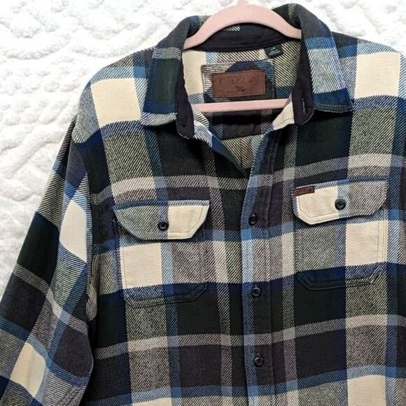 Orvis Men's Heavyweight Flannel Shacket – Pine Street Plaid, Size M - Picture 1 of 6